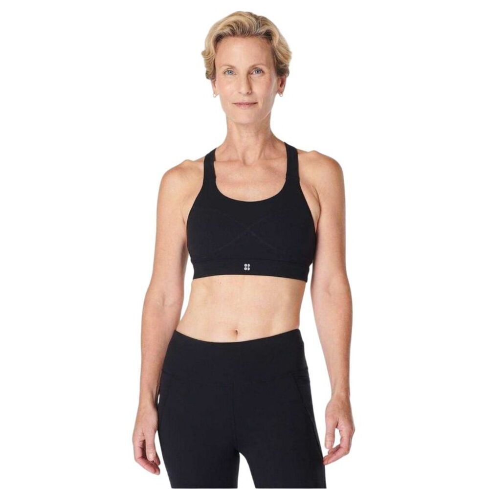 Sweaty Betty Womens/Ladies Medium Impact Sports Bra / Black